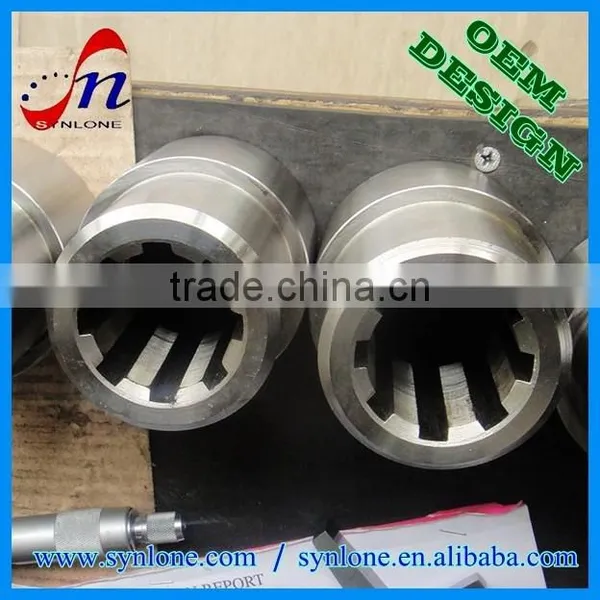 Customized Shaft Parts Spline Steel Sleeve photo-2