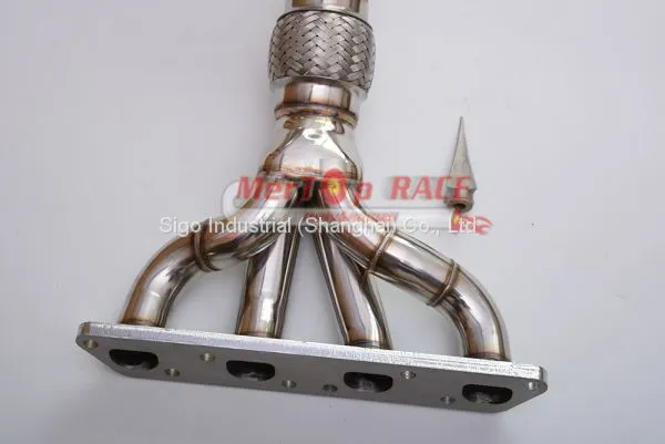 Mertop Race Update Mini Cooper 02-06 R53 1.6L Base & S Stainless Race Manifold Long Tube Header EXHAUST MANIFOLD photo-2