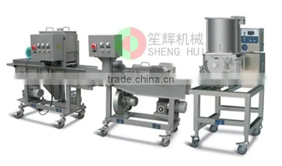 Shenghui Hot Sale High Efficiency Hamburger Patty Machine/hamburger Making Machine photo-4
