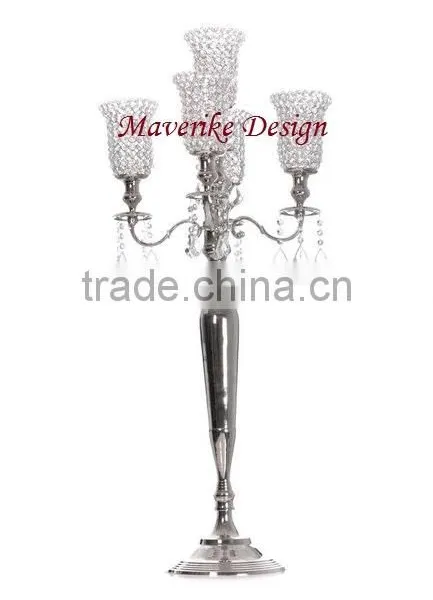 New Arrival ! Wedding Candelabra, Candelabra Wholesale For Wedding Table Top Centerpiece photo-3