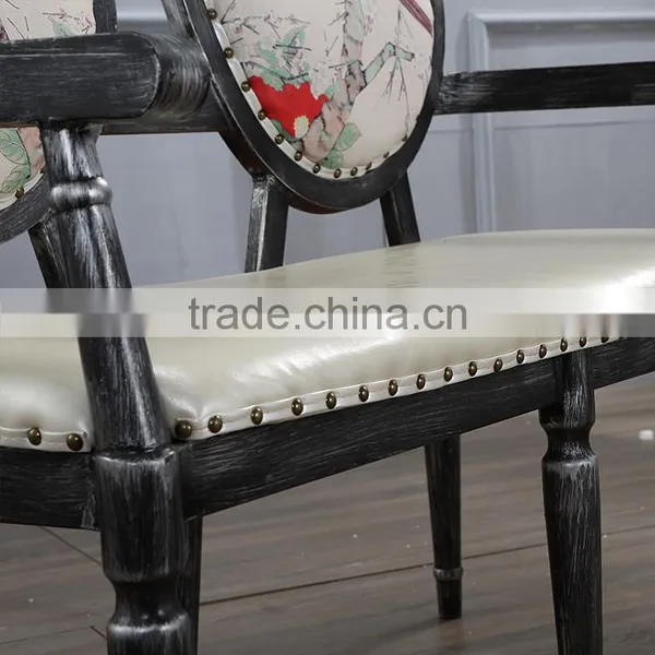 Fashionable Style Wooden Coffee Chair photo-5