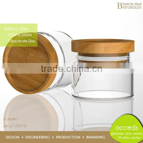 Customized Cheap Clear Glass Juice Jar photo-5