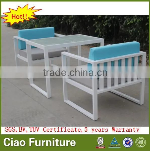 Garden Sectional Sofa Modern Design Aluminum Sofa Set Outdoor Furniture photo-2