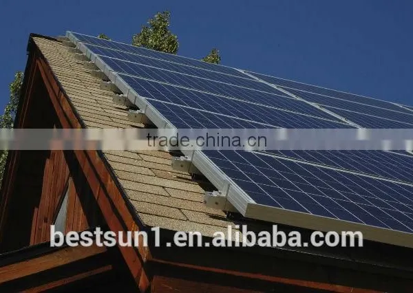 Solar Panel Mounting Brackets 10000w/ Complete Photovoltaic System for Home Use photo-6