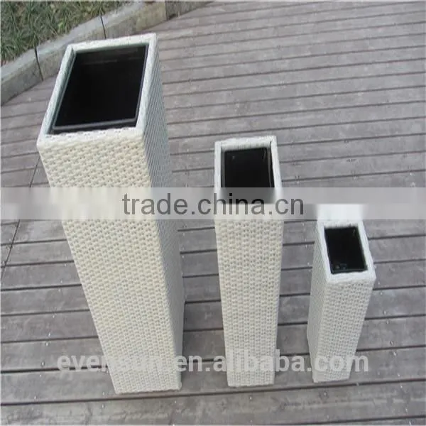 2015 3pcs Rattan Garden Flowerpot Set photo-2