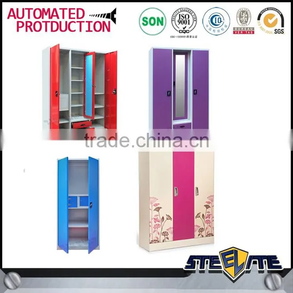 Markets Hot Sale Cheap Godrej Furniture Different Colour Steel Almirah photo-3