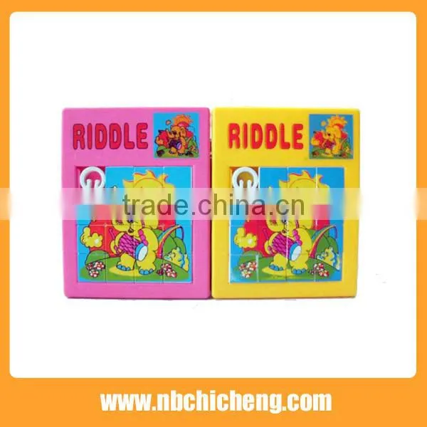 Children Plastic Puzzle Kids Slide Puzzle photo-3