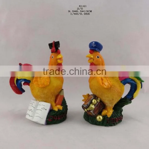 2017 Resin New Year Chicken Ornament photo-3