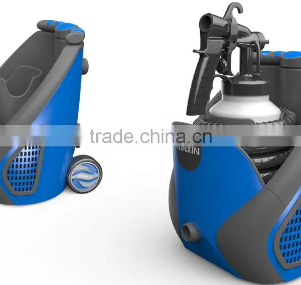 New Trolley Design! HVLP Type Electric Wall Spray Paint Machine CE/GS/EMC Approved - Professional Factory photo-3