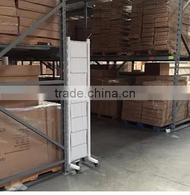 Safey Folding Steel Frame Security Door Adjustable Fence for Warehouse, House photo-2