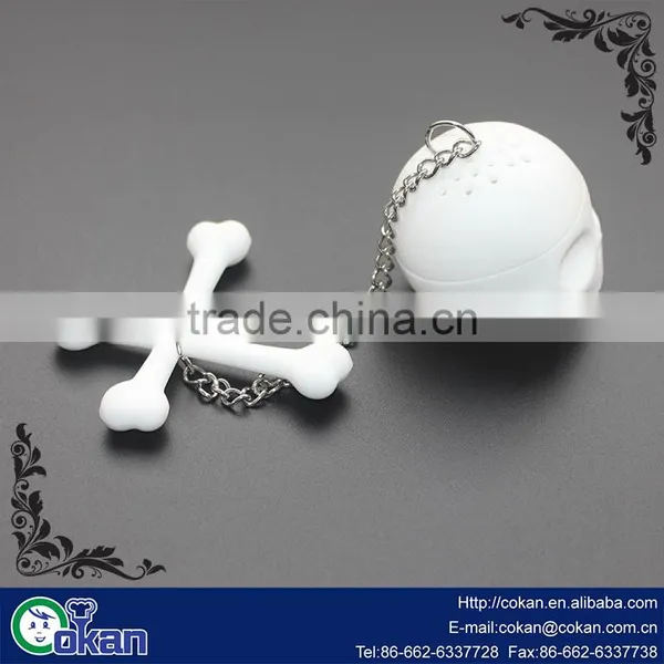 Funny Silicone Skeleton Infuser/ Tea Device CK-TI190 photo-2