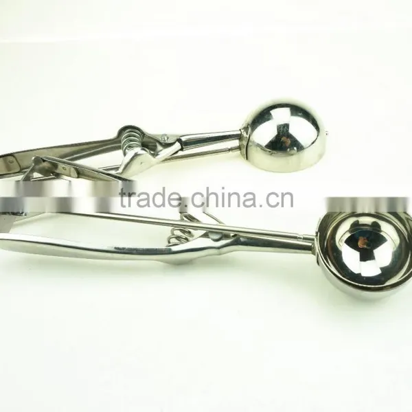 42151 Kitchen Utensil Heated Favor Stainless Steel Ice Cream Spoon photo-6
