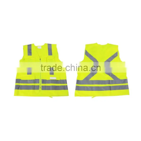 Printed Warning Reflective Safety Vest photo-6