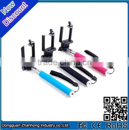 2015 ZHanHong New Product Wireless Bluetooth Remote Control Monopod Self-timer photo-3