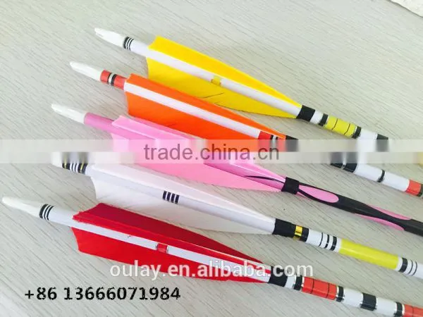 11/32 Plastic Nocks Archery Pine Arrows Archery Club Using Arrows 35~55# photo-4