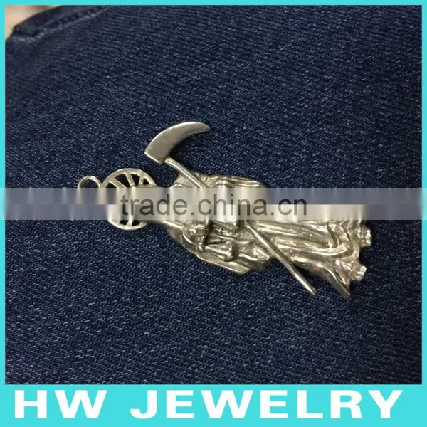 Final Destination, Death Pendant. Sterling Silver Jewelr Pendant. photo-3