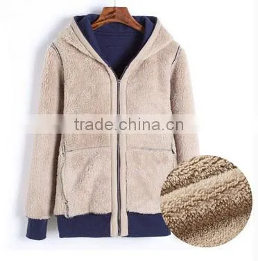 China Product Wholesale Cheap Fleece Zipper Pocket Hoodies photo-2