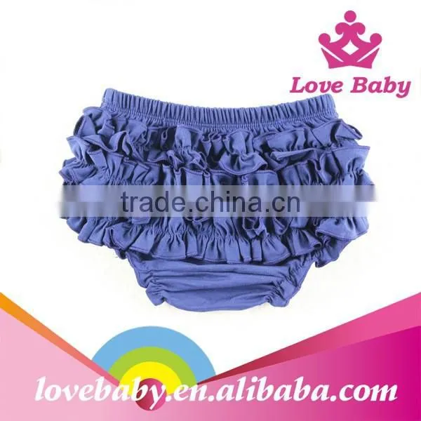 New Arrival Summer Little Girl Underwear Ruffle Cotton Kids Bloomer photo-3