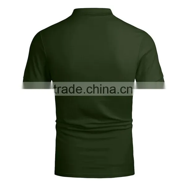 2016 New Design Brand Promotional 100 Cotton Honeycomb Polo Shirt photo-4