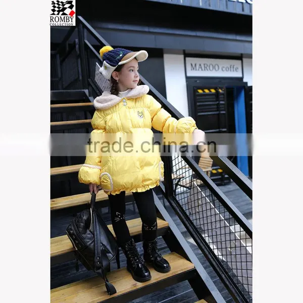 Girls Clothes Long Down Jacket Hot Sale photo-3