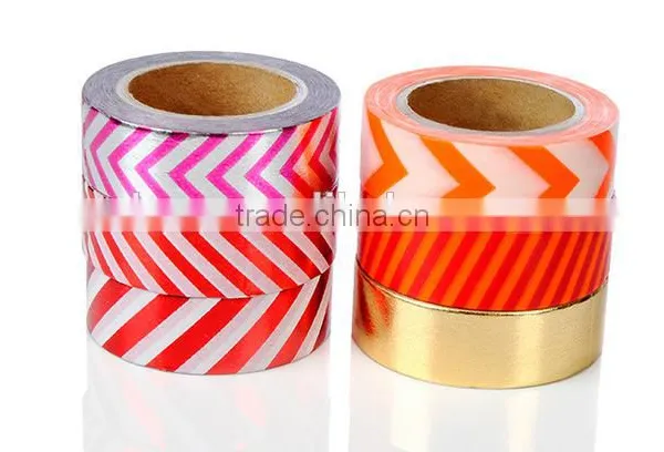 6 Pure Colors Washi Tape One Set Adhesive Paper Fringe Pattern 1.5cm*10m photo-3