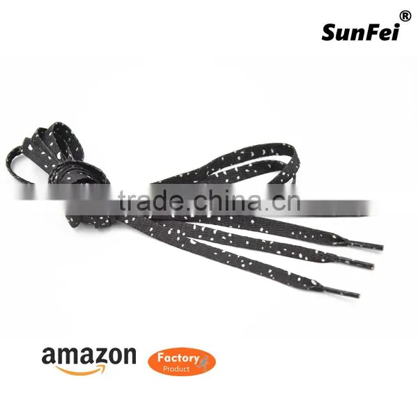 2017 Hot Printing Splash Shoelaces for Jogging Running Yeezy Sneakers Lo-Top Shoes Boost - All Size photo-3