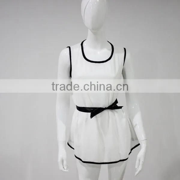 Fashion Sleeveless Half Sleeve Blouse for Women photo-2