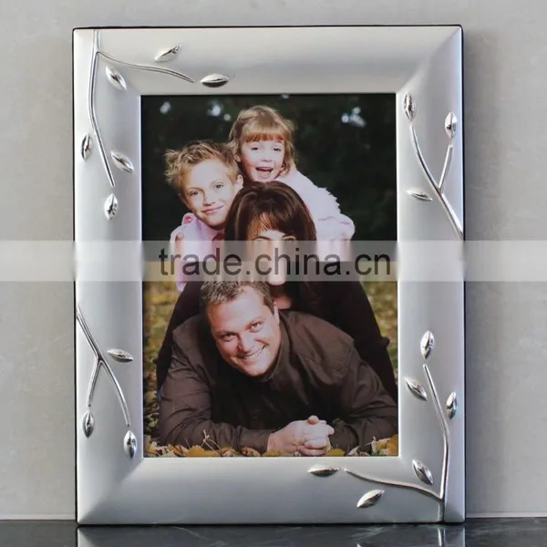 High Quanlity Assorted Design Silver Plated Metal Photo Frame KJJ-10 photo-5
