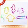 Lovely Elastic Shaped Silicone Bands, 100% Silicone