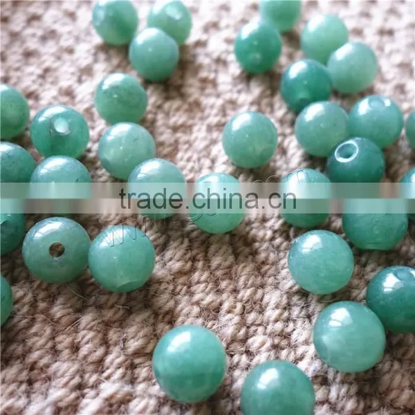 Price of Natural Round Green Aventurine Stone Loose Bead photo-2
