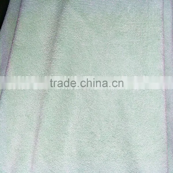 Custom Microfiber Terry Towelling Fabric Bath Towel Fabric photo-6