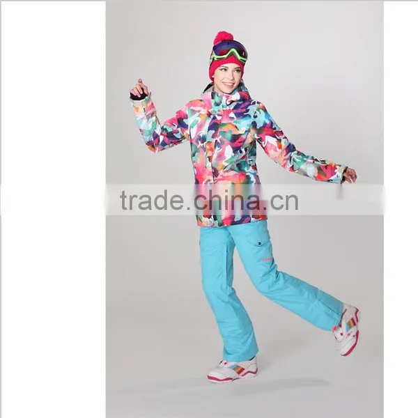 New Design Women Snowboard Jacket Multi-functional Ski Snow Wear for Lady Ski Jacket photo-3