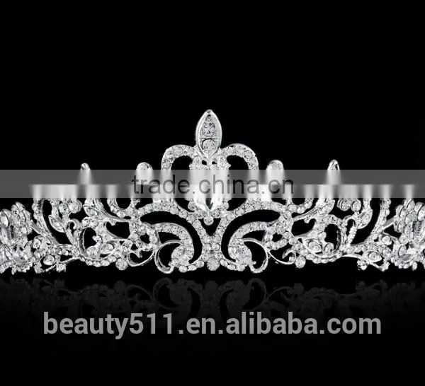 The Bride's Head is Decorated With a Diamond Wedding Accessories From the us and Europe HG018 photo-5