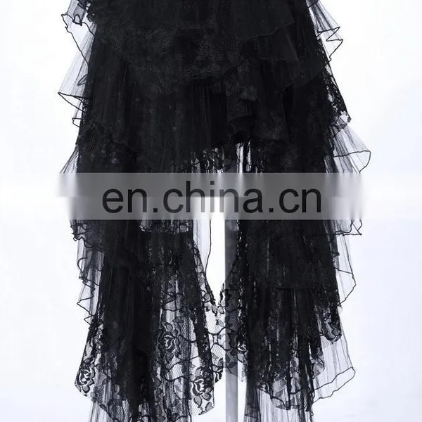 Gothic Laces and Frills Layered Skirt photo-2