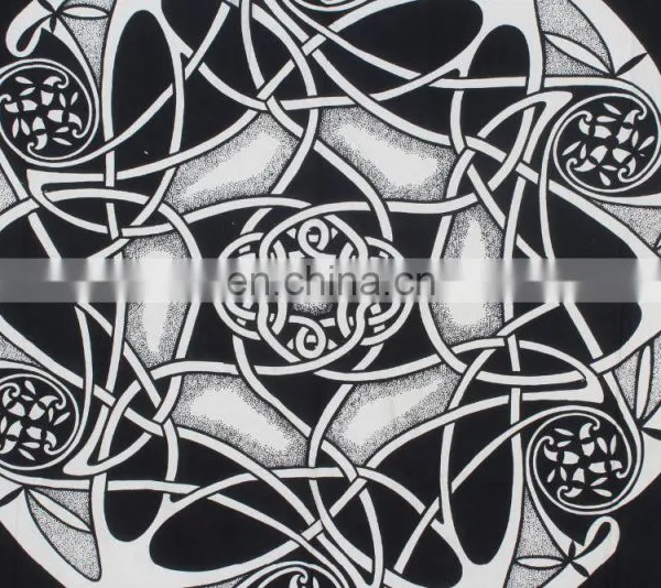 Queen Indian Mandala Tapestry, Hippie Ethnic Wall Hanging, Gypsy Bohemian Bed Cover, Wall Hanging, Bed Sheet photo-3