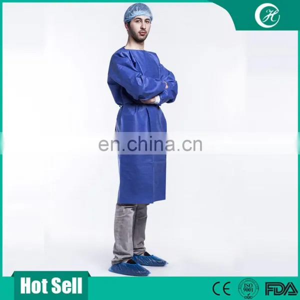 PP /SMS Sterile Disposable Medical Gowns High Quality Surgical Gown photo-2