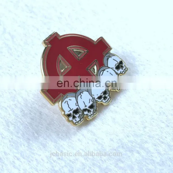 Custom Hard Enamel Pin Star Shaped Metal Badge Lapel Pin Badge photo-3