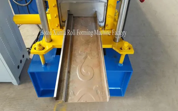 Steel Door Frame Roll Forming Machine photo-3