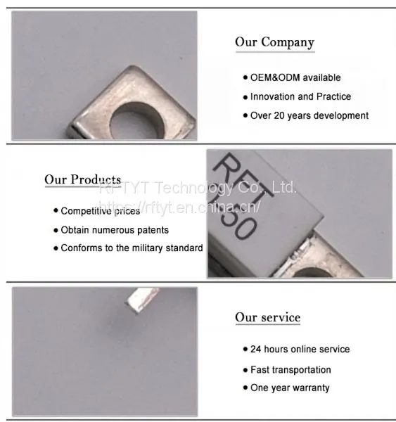 RFTYT Better Rig Resistor Manufacturer High Power 50 w 30 Ohm RF Resistor photo-2