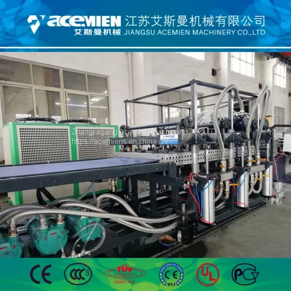 PP PE Plastic Building Formwork Extruder Machine photo-4
