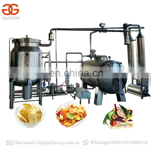 Small Stainless Steel Vacuum Deep Fryer Fruit Vacuum Frying Machine photo-2