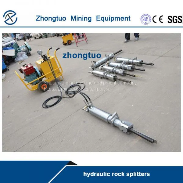 Diesel Driven Hydraulic Splitters for Granite Rock photo-3