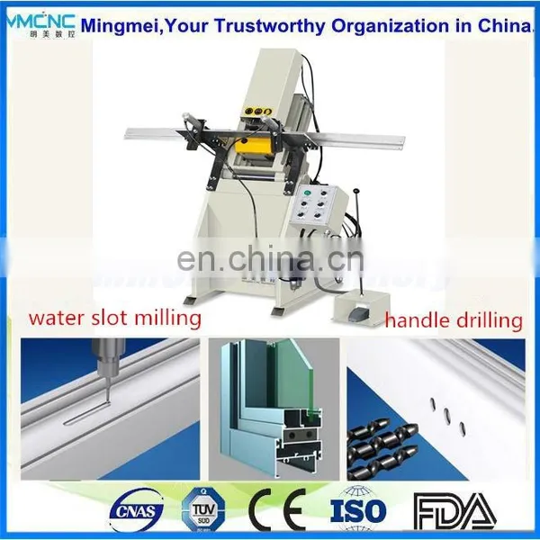 Automatic Cutter Changer PVC / UPVC Window Three Axis Water Slot Milling Machine photo-2