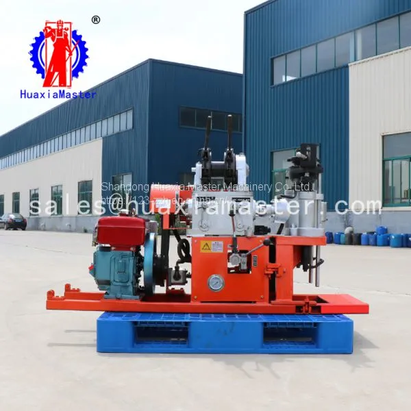 Small Portable Diesel Oil Drilling Machine YQZ-30 Core Drill Rig Sounding Borer. photo-4