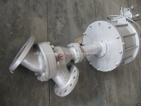 Pneumatic Y Type Globe Valve photo-4