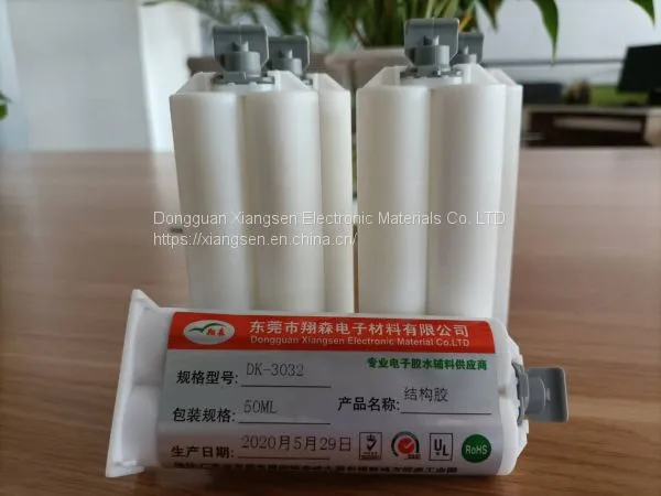 Supply: A/B structural adhesive DK-3032 Function: Quick adhesion Application: metal, ceramics, rubber