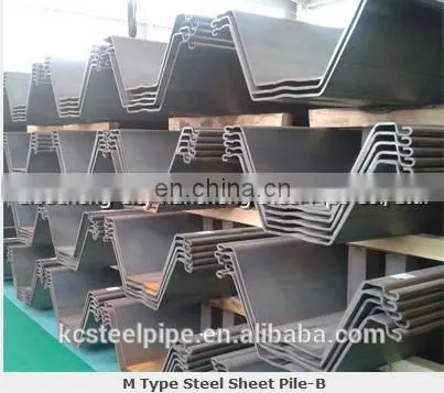 Cold Bending Z Type Lassen Steel Sheet Piles(6m 12m 15m Stock) photo-5