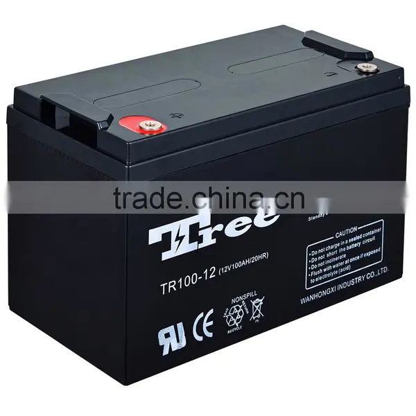Battery Factory Maintenance Free Solar Ups Battery 12v 100ah Used Ups Batteries photo-4