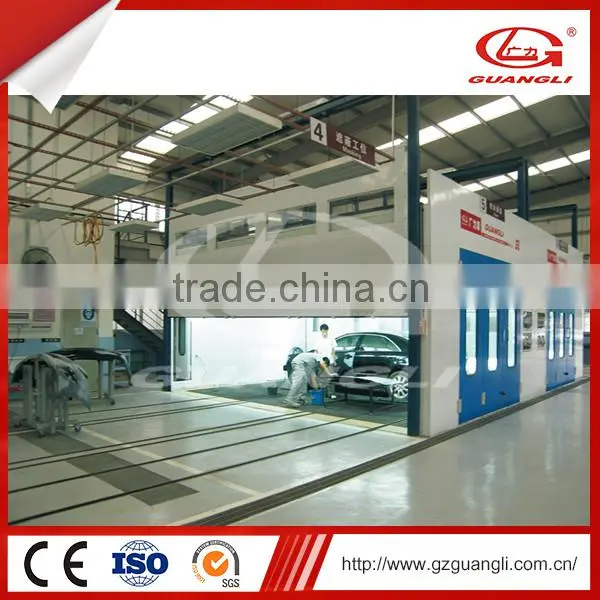Golden Supplier High Efficiency GL-L3 Multi-station Auto Powder Painting Line photo-2