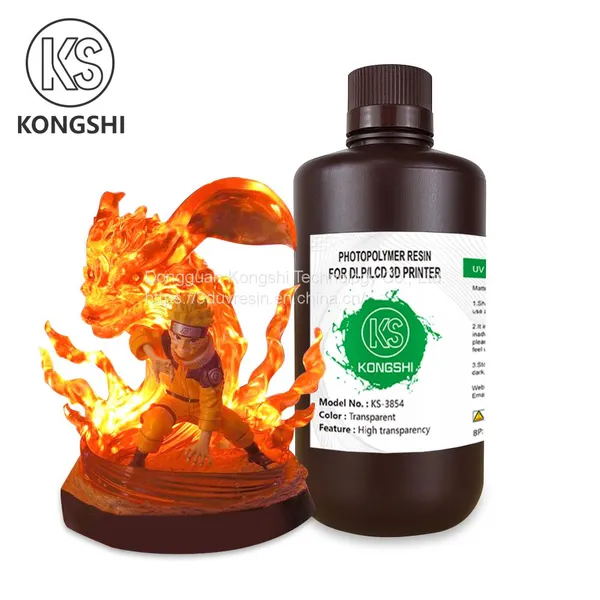 UV Resin High Transparency 3d Printer 405nm Photopolymer Resin for Photon 3d Printing Ultra Clear Materials photo-4
